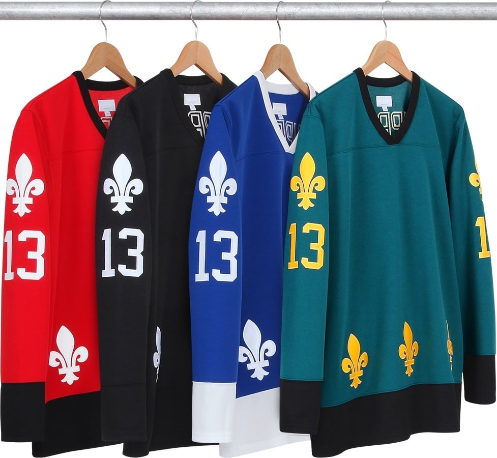 Fleur de lis Hockey Top